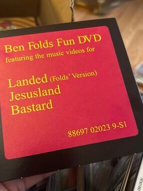 Ben Folds Fun DVD Promo 2000s Music Video Collection Epic Records new
